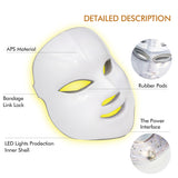 LED Face Mask | LED Light Photon Face Mask | Gloryas Beauty Store
