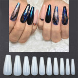 Ballet Fake Nails | Natural Fake Nails | Gloryas Beauty Store
