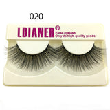 Mink Eye Lashes | Wispy Fluffy Fake Lashes | Gloryas Beauty Store