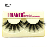 Mink Eye Lashes | Wispy Fluffy Fake Lashes | Gloryas Beauty Store