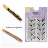 False Eyelashes Self-adhesive Eyeliner Multicolor