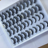 False Eye Lashes | Multi-layer Mixed Eyelashes | Gloryas Beauty Store