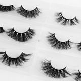 Mink Eye Lashes | Wispy Fluffy Fake Lashes | Gloryas Beauty Store