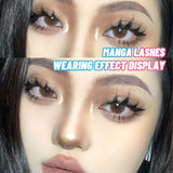 Manga Makeup Lashes | Artificial False Eyelashes |Gloryas Beauty Store