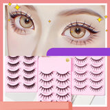 Manga Makeup Lashes | Artificial False Eyelashes |Gloryas Beauty Store