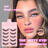 Manga Makeup Lashes | Artificial False Eyelashes |Gloryas Beauty Store